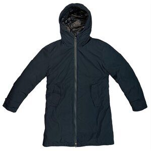 MONTEDORO Mens Inotex Slowear Black 3 in 1 Down Coat Jacket $1788 EUC Sz 48